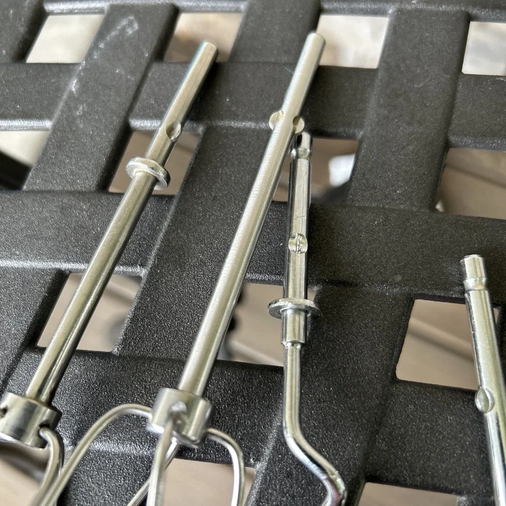 KitchenAid Stainless Steel Mixer Attachments Set with Whisk and Hooks